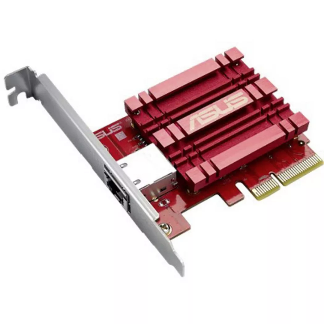 ASUS - 10G V2 Netzwerkkarte mit umfassender Kompatibilität, Multicolor