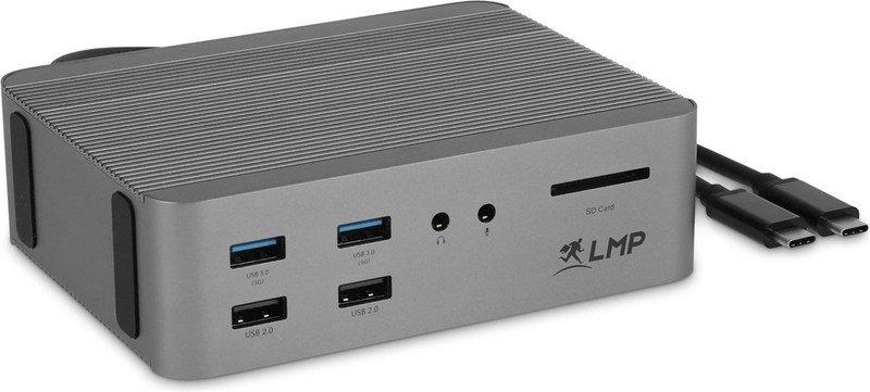 LMP  USB-C SuperDock Avec fil USB 3.2 Gen 1 (3.1 Gen 1) Type-C Gris 