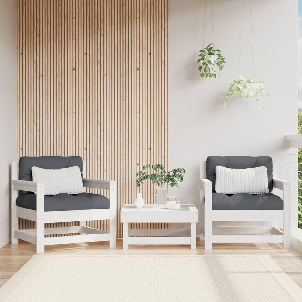 VidaXL Chaise de jardin bois de pin  