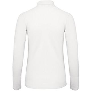 B and C ID.001 Langarm Poloshirt  