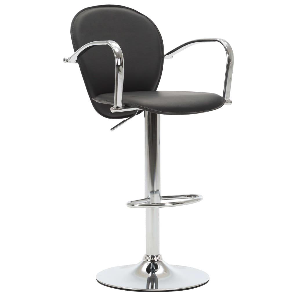 VidaXL Tabouret de bar cuir artificiel  