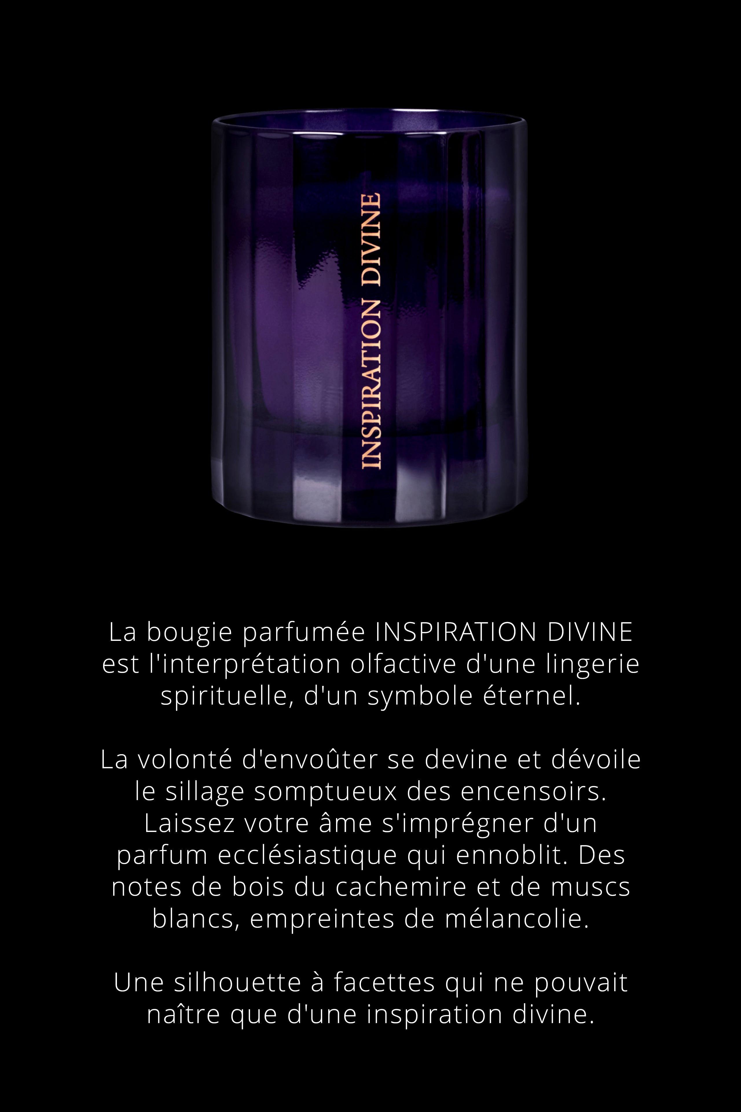 MAISON CLOSE  Bougie notes de Bois Précieux - Inspiration Divine 