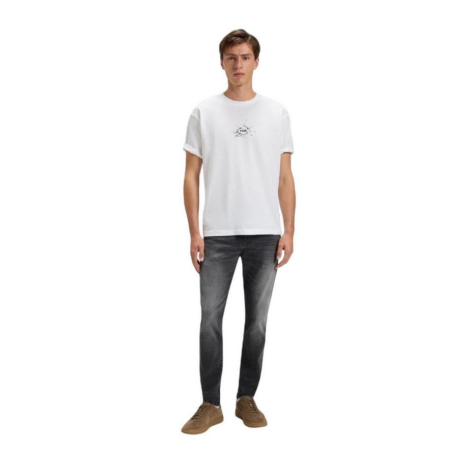 BOSS T-Shirt Girocollo con Stampa Grafica  