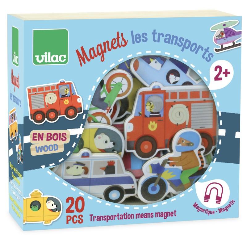 Vilac  Magnets Les transports, Jeux, Vilac 
