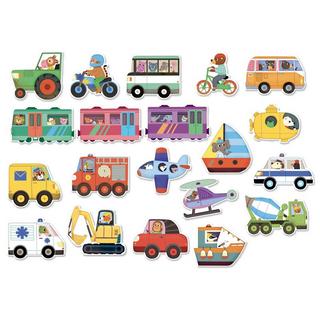 Vilac  Magnets Les transports, Jeux, Vilac 