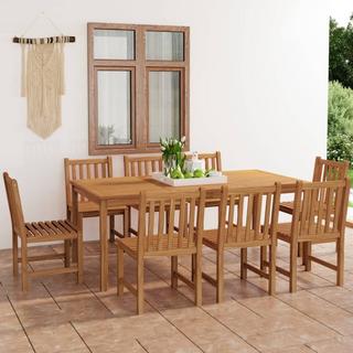 VidaXL set da pranzo da giardino Legno  