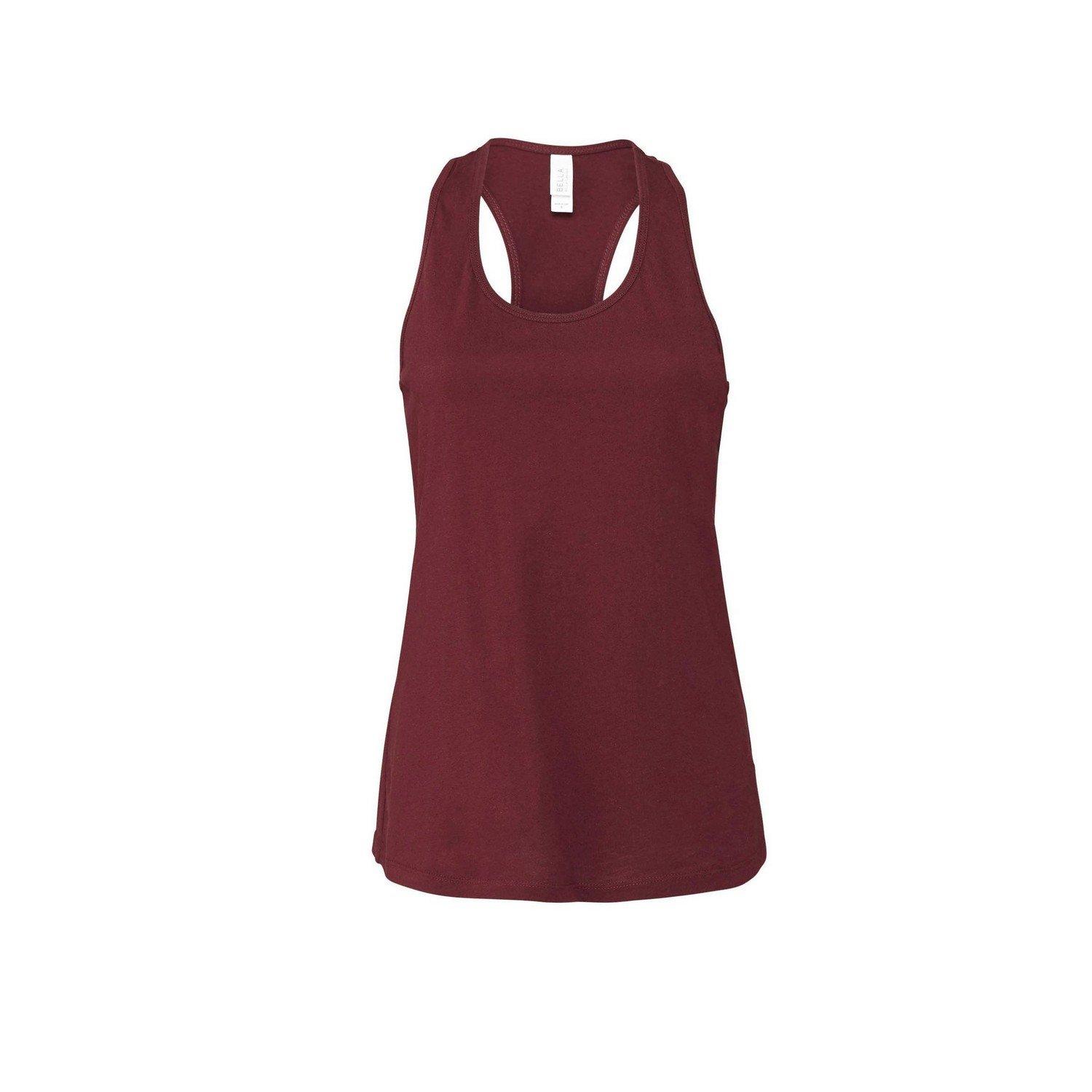 Image of Ärmelloses Oberteil Racerback Unisex Bordeaux XL