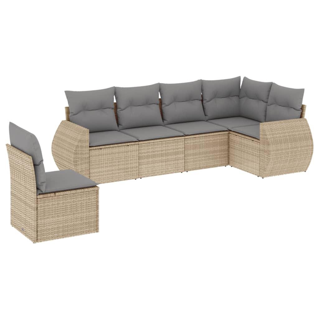 VidaXL Garten sofagarnitur poly-rattan  