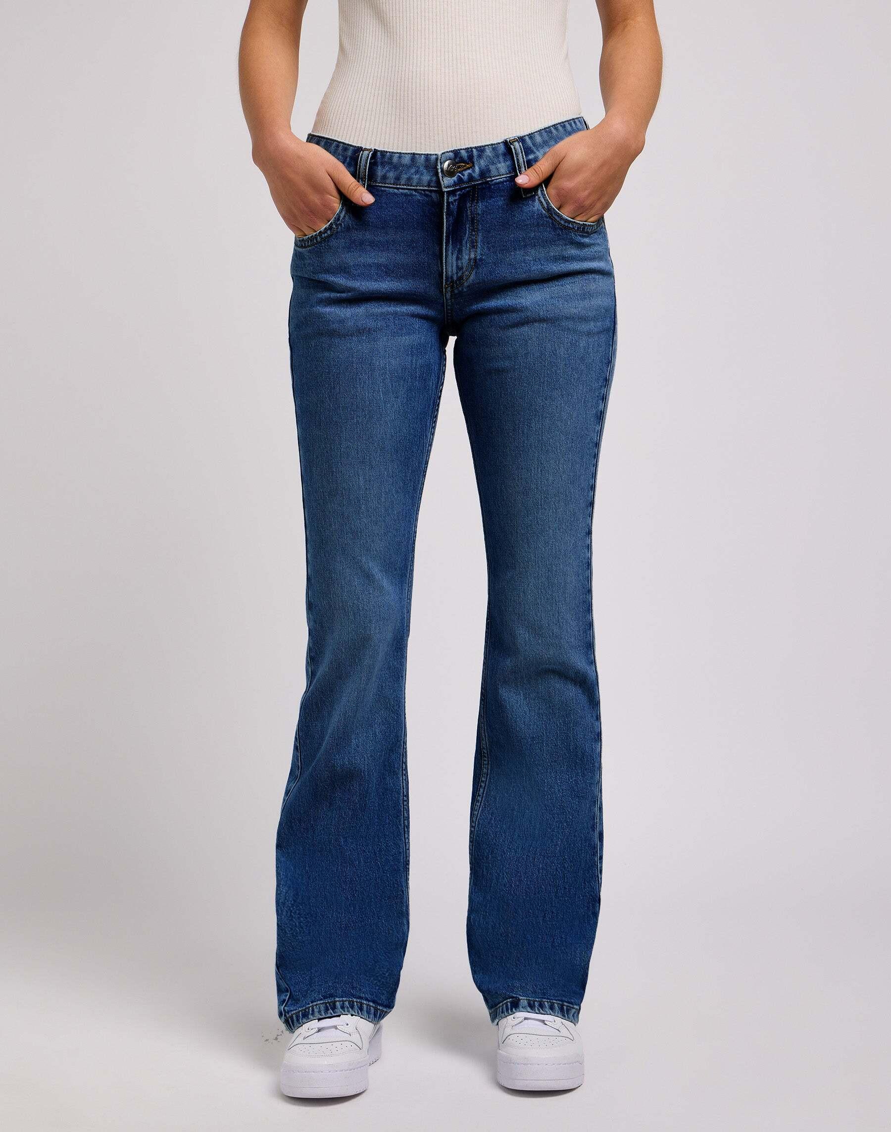 Image of Jeans Straight Leg Marion Straight Damen Blau Denim W30