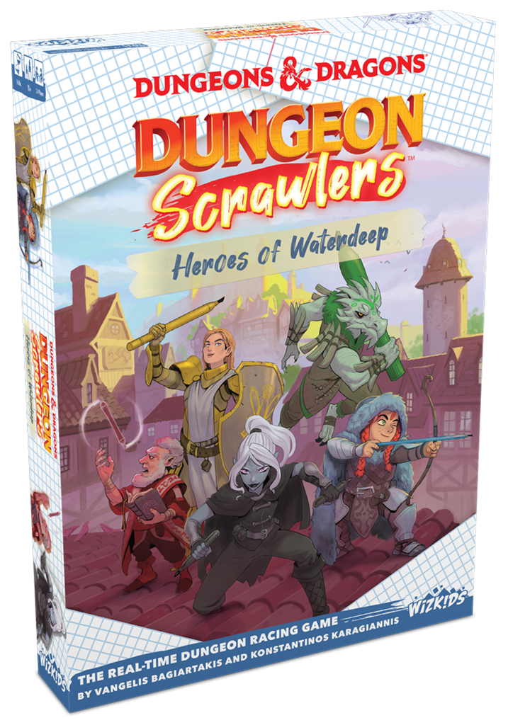 Hasbro  Dungeon Scrawlers - Heroes of Waterdeep - Dungeons & Dragons - EN 