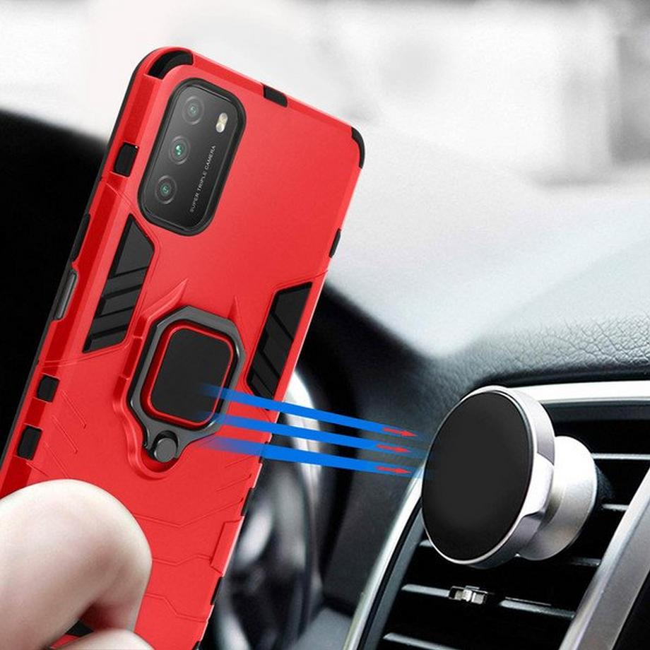 Avizar  Hülle Xiaomi Poco M3, Redmi 9T Rot 