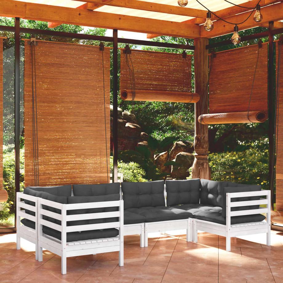 VidaXL Garten-lounge-set kiefernholz  