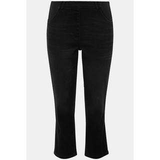 Ulla Popken  Jean 7/8 Sienna à jambe étroite, taille confortable 