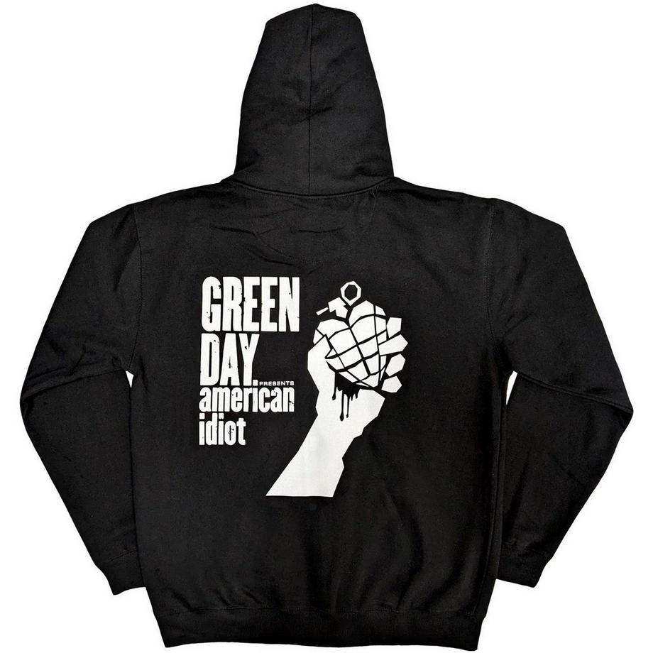 Green Day American Idiot The Musical Felpa con Cappuccio Full Zip  