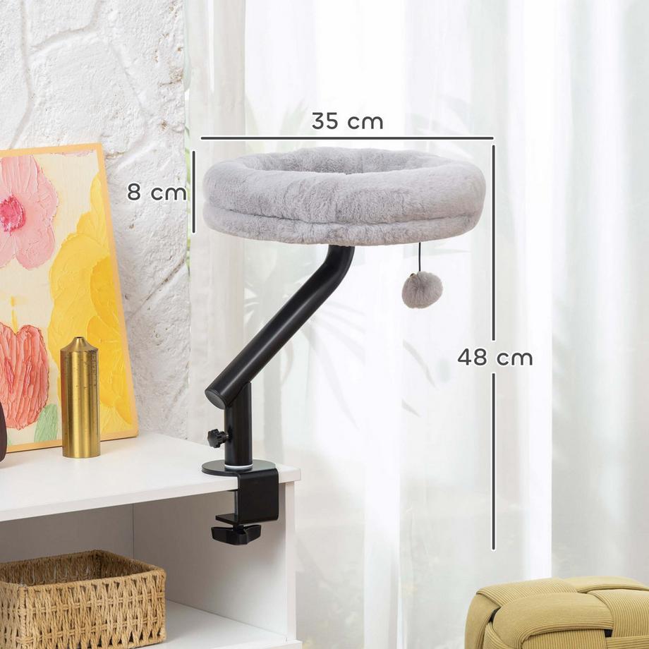 PawHut  Katzen-Schreibtischbett 