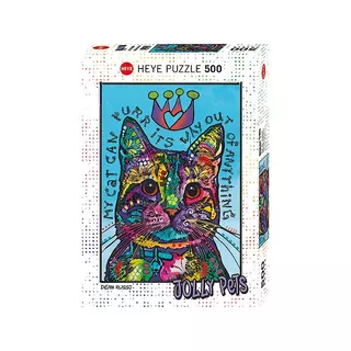 HEYE  Puzzle My Cat Can Purr (500Teile) 