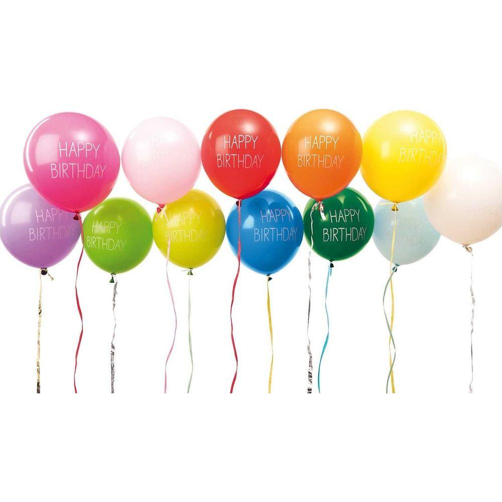 Image of Rico Design 81001.00.15 Partydekorationen Spielzeugballon Unisex Multicolor ONE SIZE