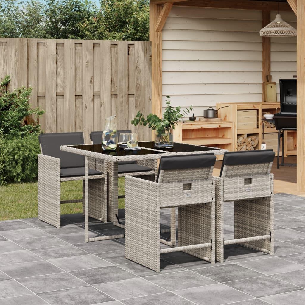 VidaXL Garten essgruppe poly-rattan  