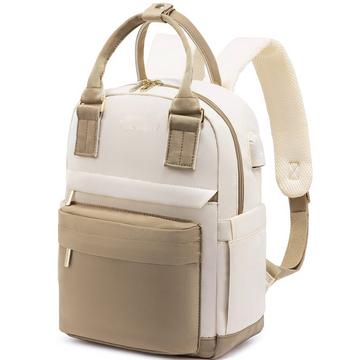 Eleganter Rucksack, wasserdichter Stadtrucksack Handtasche 2 in 1 mit USB-Ladeanschluss