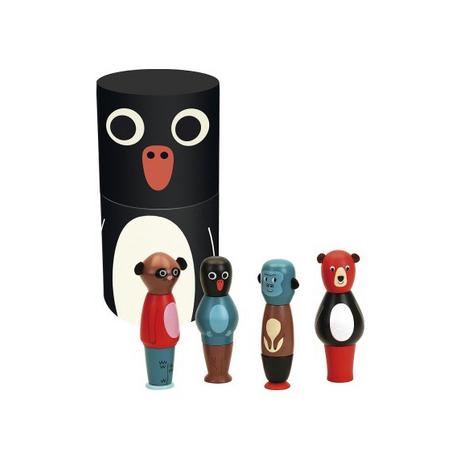 Vilac  Stapel-Menschen, Ingela P. Arrhenius, Erste Spielzeuge, Vilac 