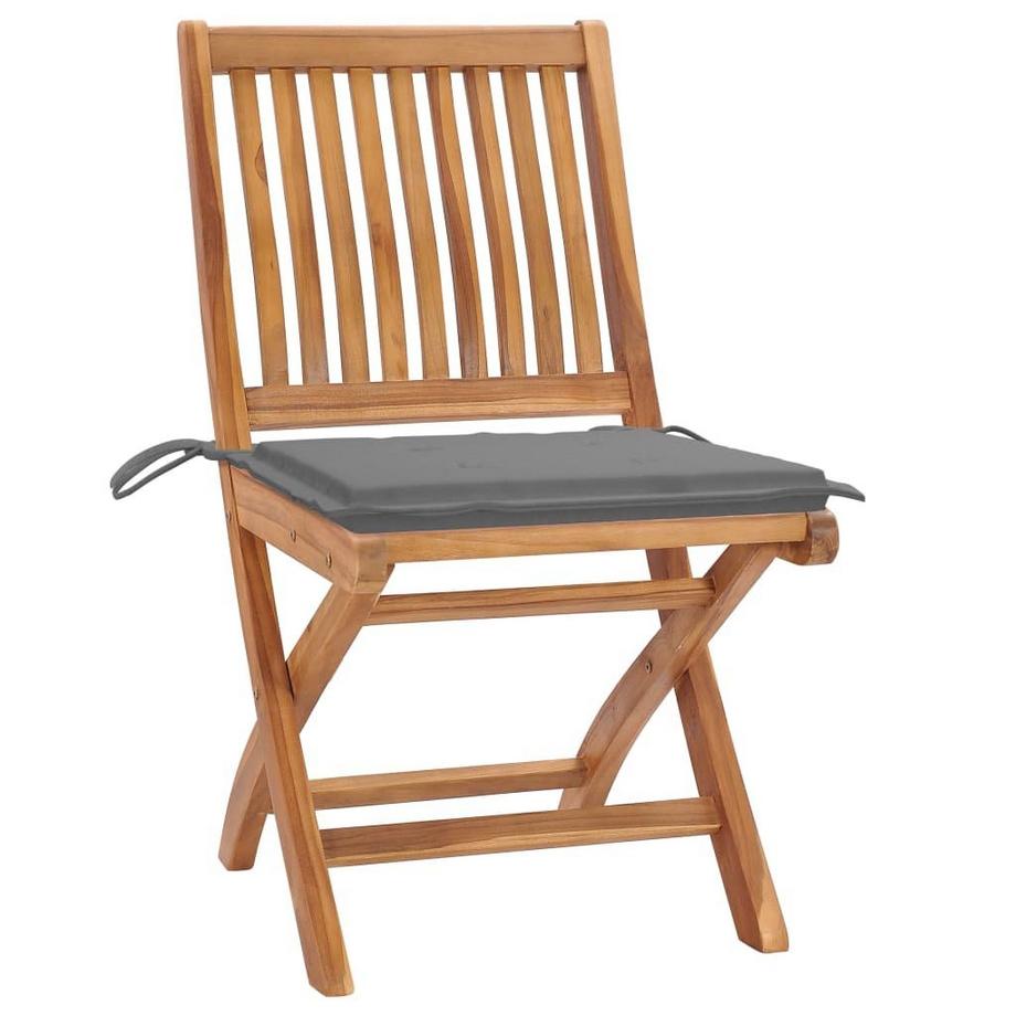 VidaXL Chaise de jardin teck  