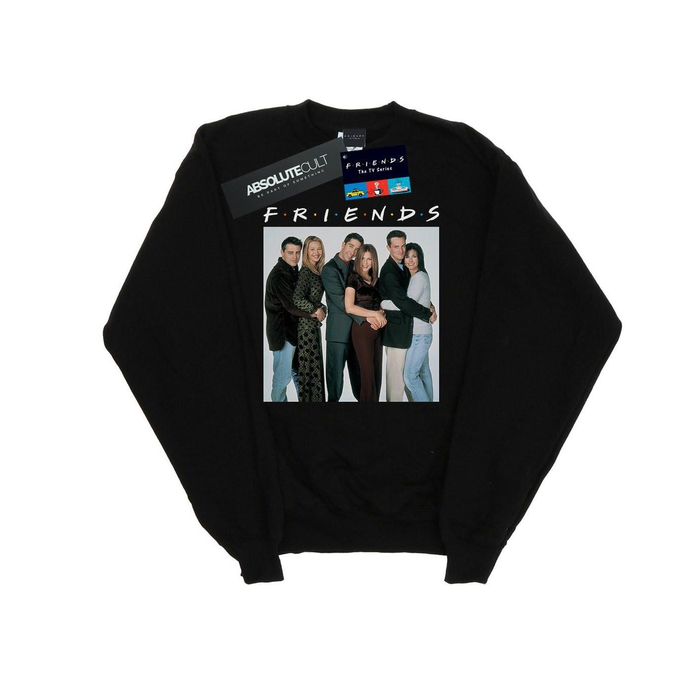 Image of Group Photo Hugs Sweatshirt Mädchen Schwarz 116