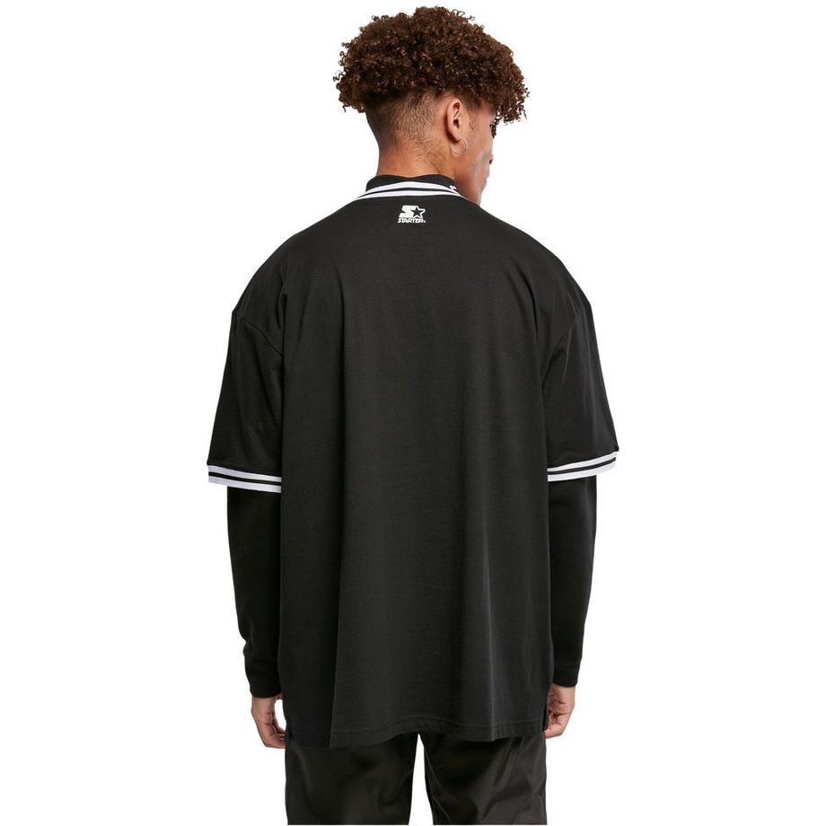 URBAN CLASSICS Starter Basic Sports V-Neck T-Shirt  