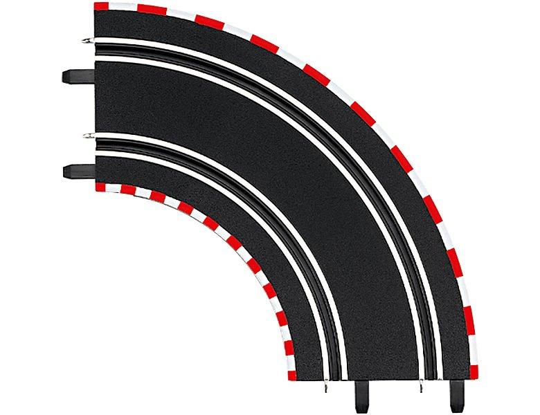Image of Go! Kurve 1/90 Grad (2Teile) Schwarz