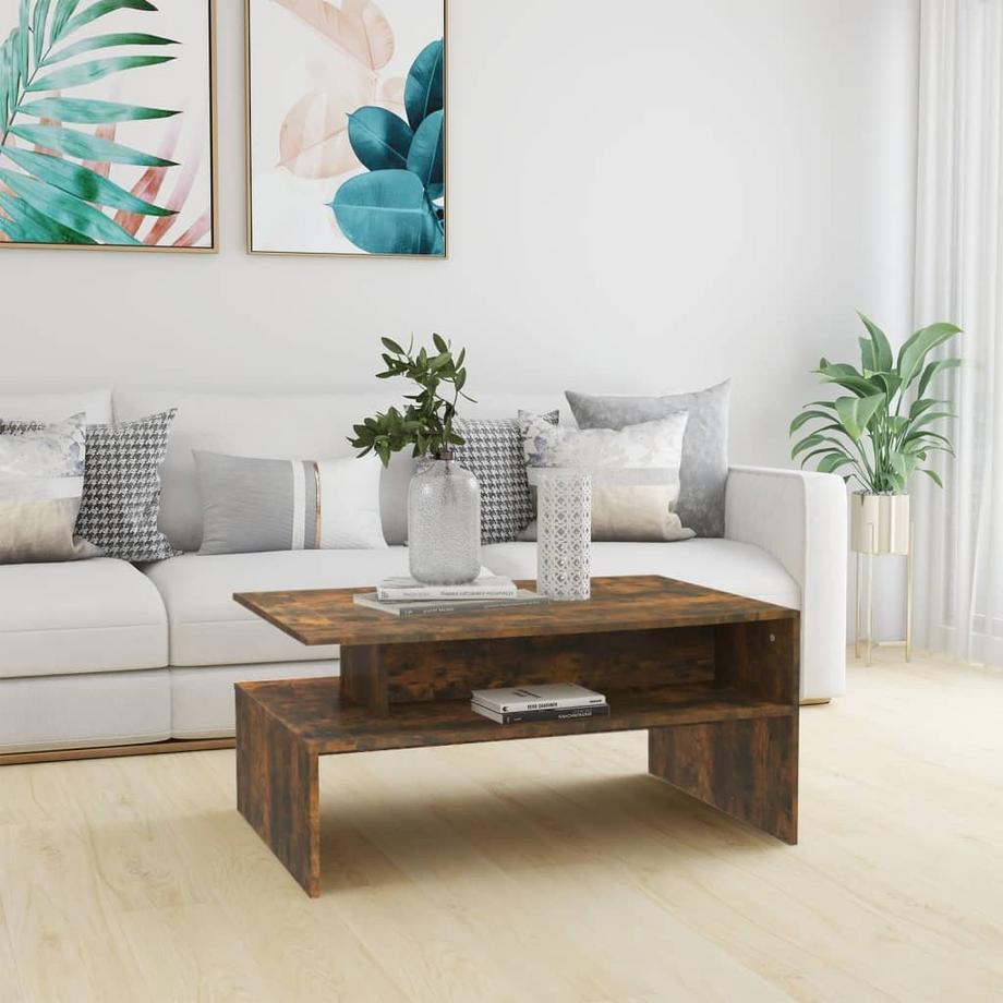 VidaXL Table basse bois d'ingénierie  