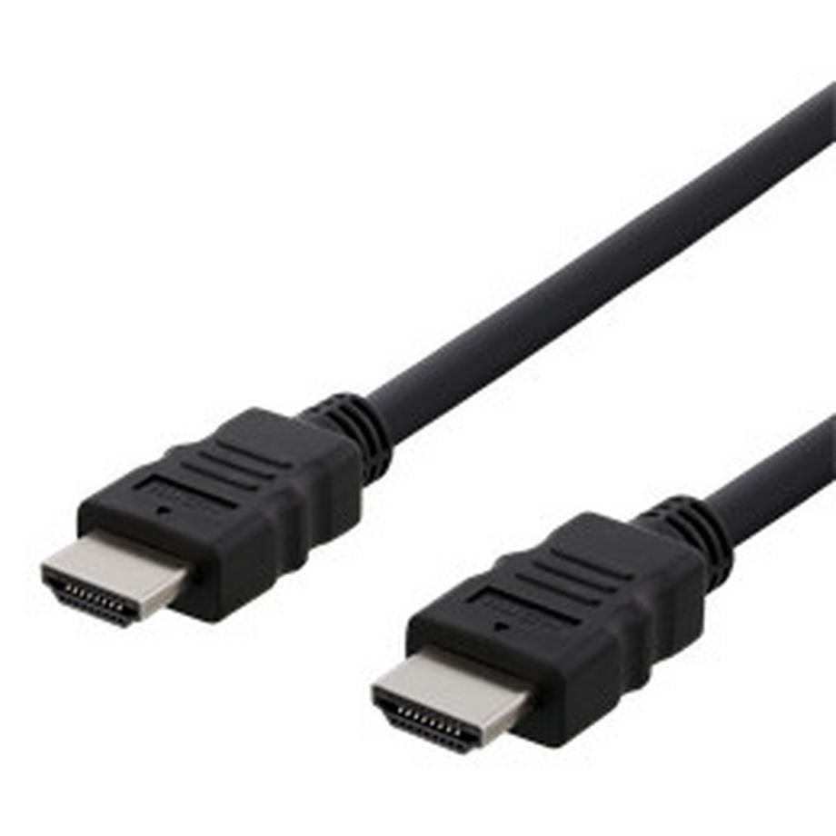 DELTACO  Câble HDMI DELTACO haute vitesse, 3 m - Noir 