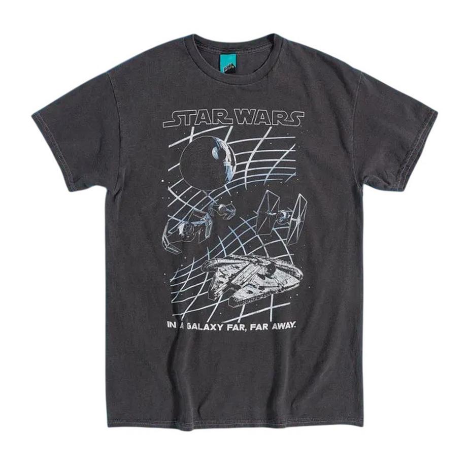 Tshirt motiftyle quadrillage GALAXY