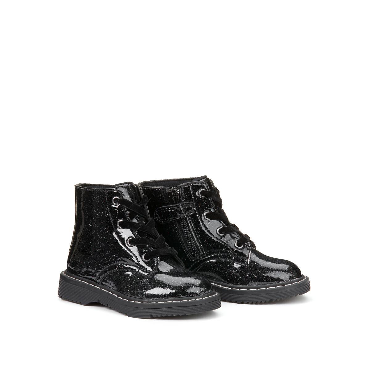 Image of Boots In Paillettenoptik Damen Schwarz 22