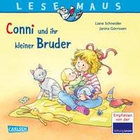 LESEMAUS 23: Conni und ihr kleiner Bruder Schneider, Liane; Görrissen, Janina (Illustrationen); Rueda, Marc (Illustrationen) Gebundene Ausgabe 