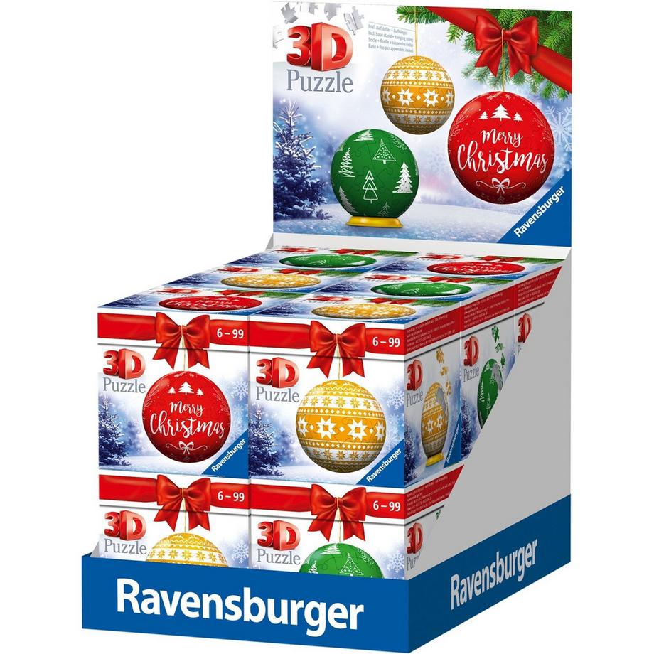Puzzleball Weihnachtschmuck