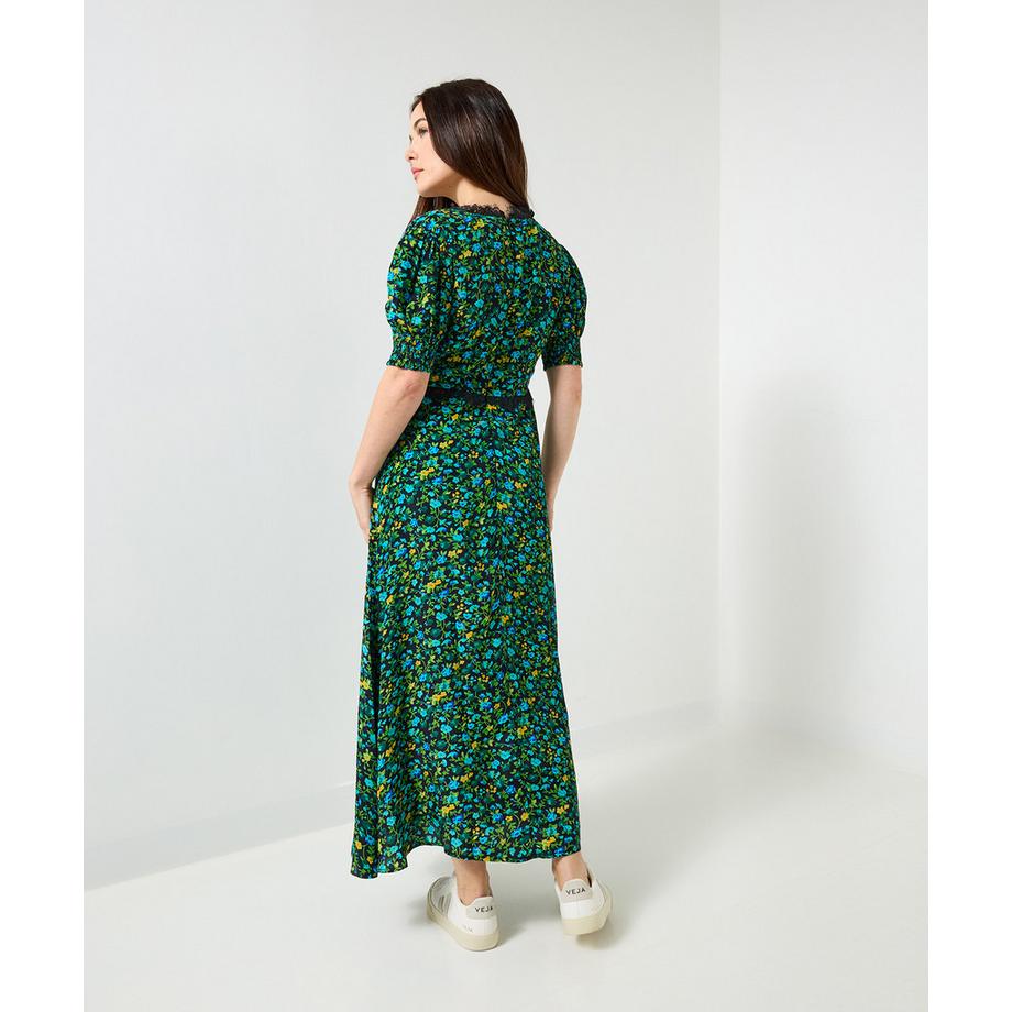 Joe Browns Florales Vintage Stil Maxikleid  