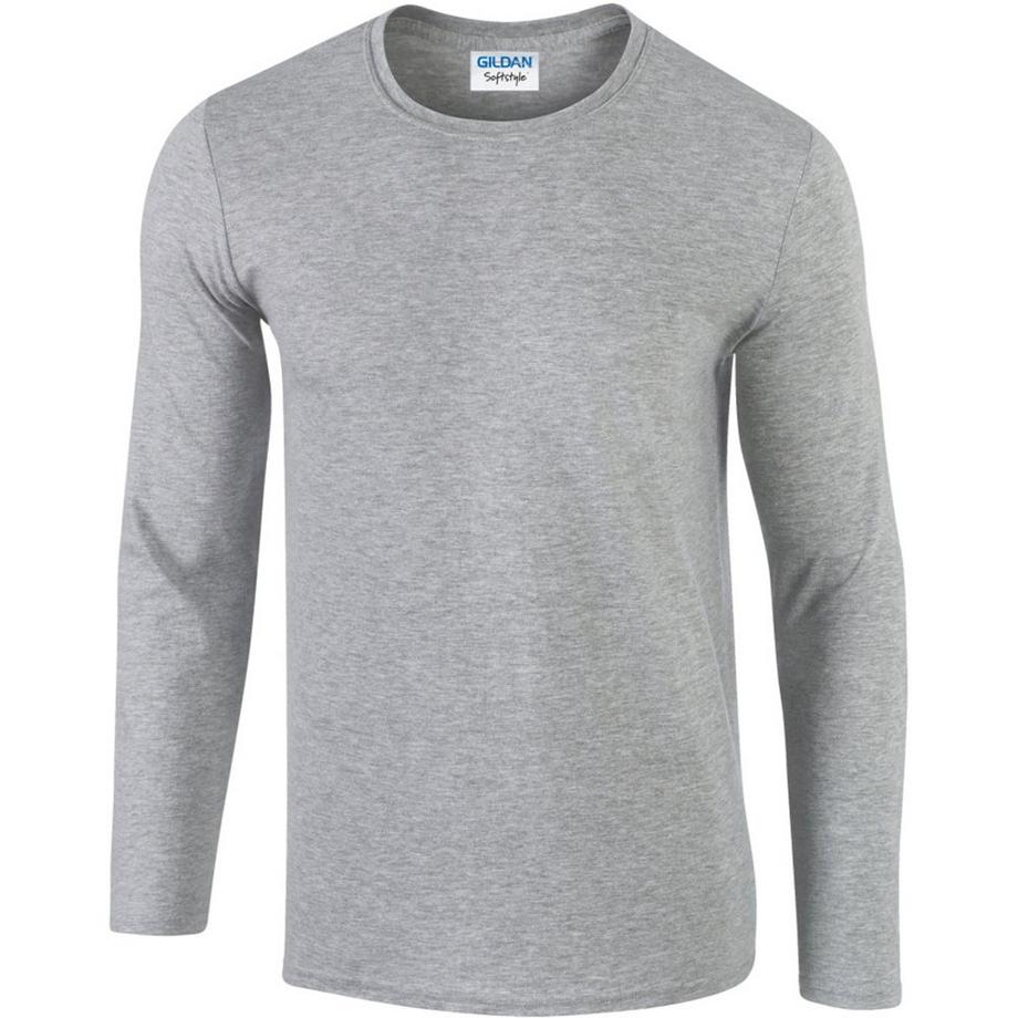 Gildan Soft Style T-Shirt Maniche Lunghe  