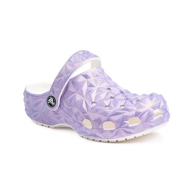 Image of Classic Iridescent Geo Clog Unisex Violett 32