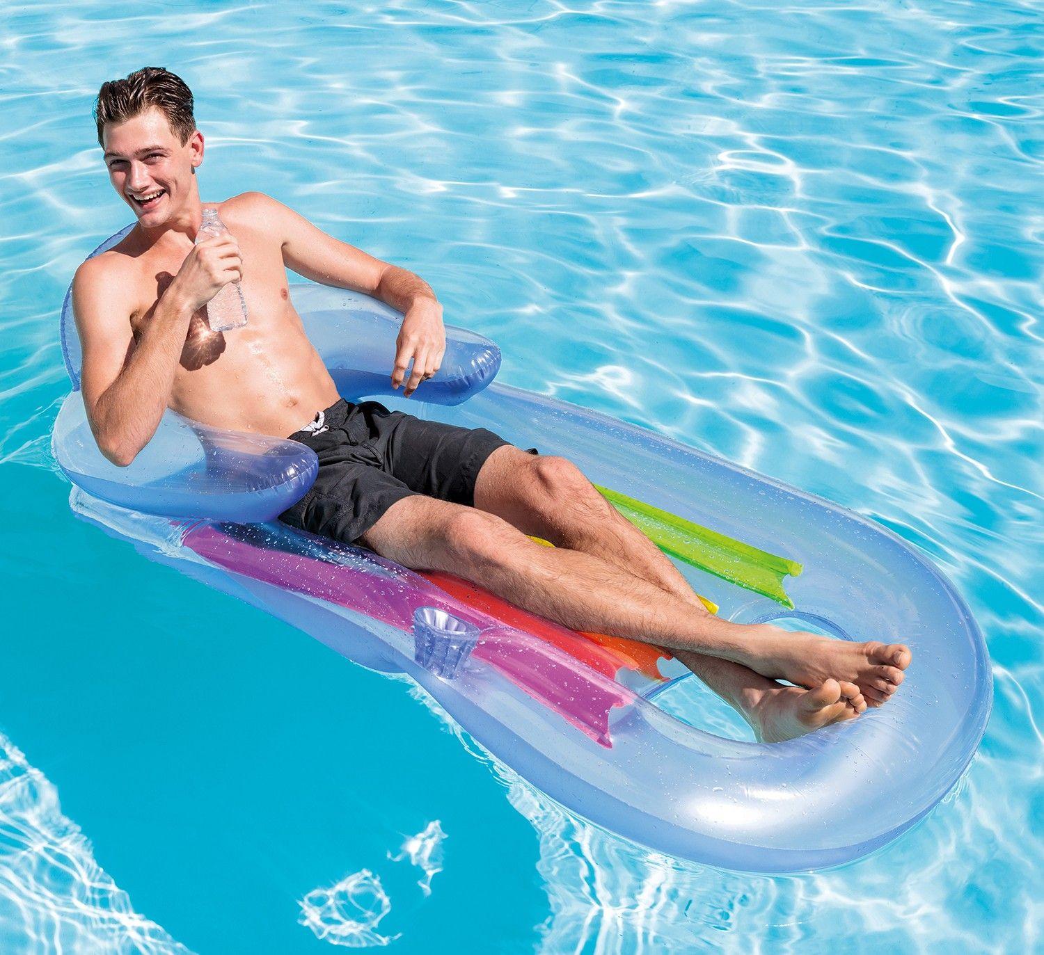 B2X  Matratze, Liegestuhl und Schwimmsessel 2in1 