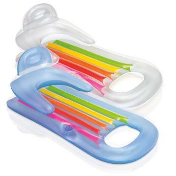 Matratze, Liegestuhl und Schwimmsessel 2in1