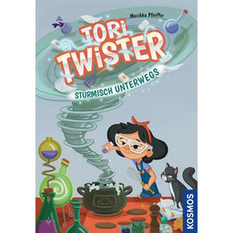 Tori Twister. Stürmisch unterwegs Pfeiffer, Marikka; Jödicke, Sarina (Illustrationen) Copertina rigida 