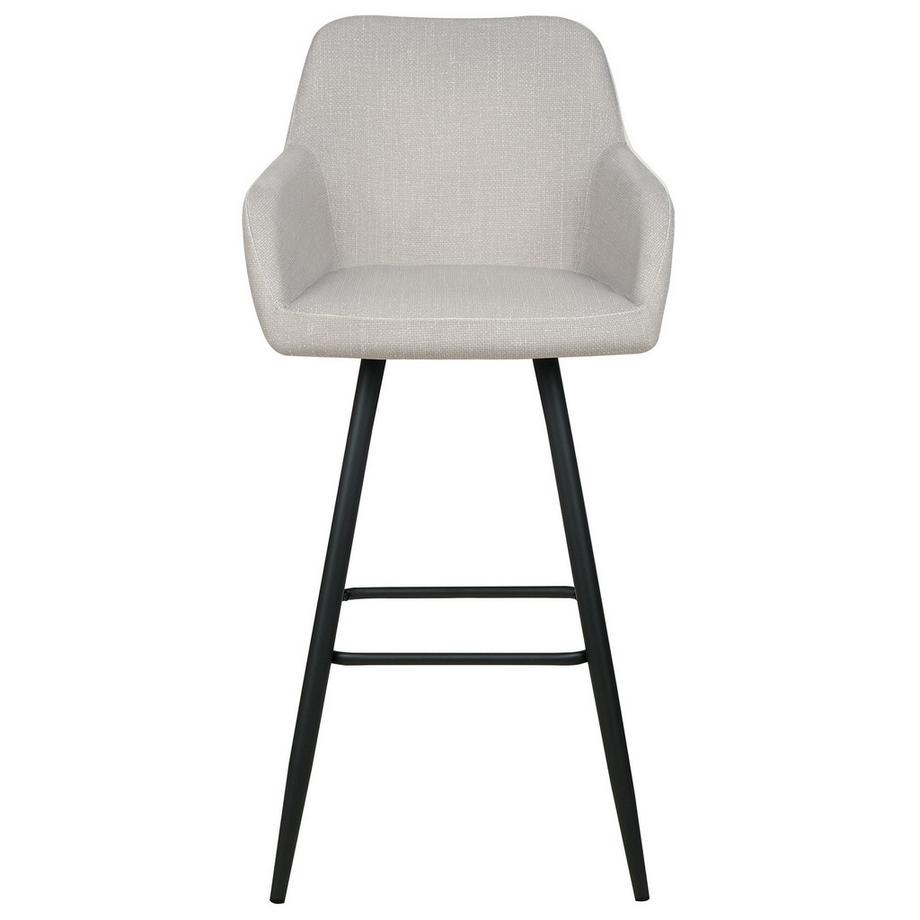 Beliani Set di 2 sedie alte en Velluto  CASMALIA  