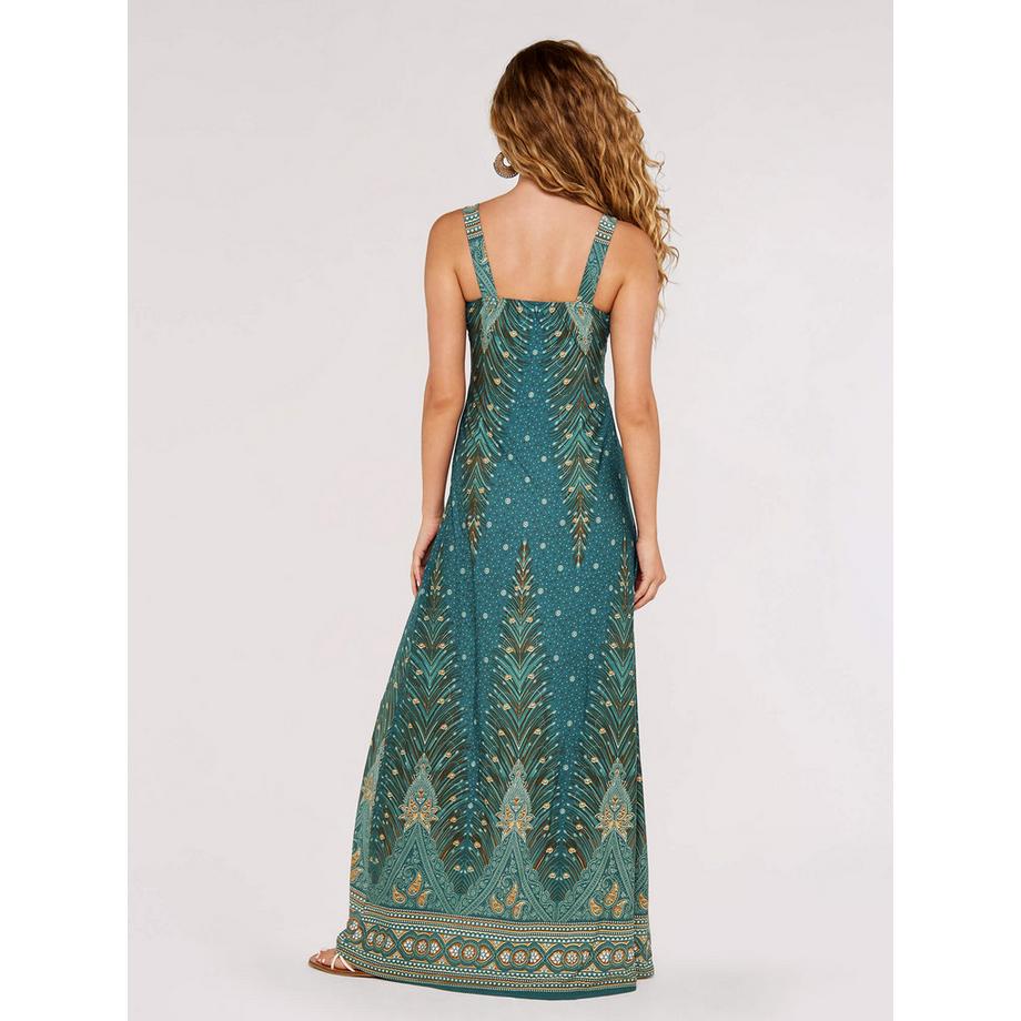 APRICOT Robe Longue Motif Cachemire  