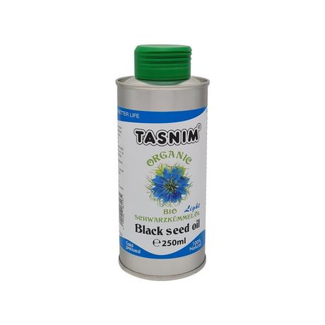 Tasnim  Olio di cumino nero biologico leggero, egiziano - 250ml 