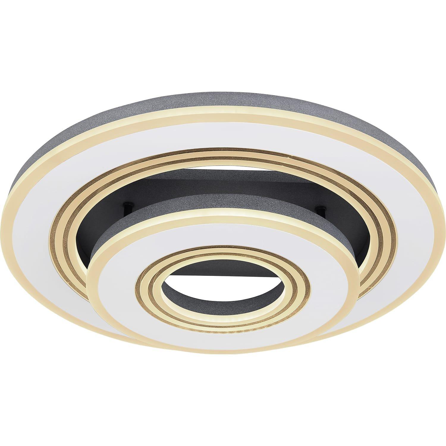 Image of Deckenleuchte Jack Metall weiss LED 50x50x12 Deckenleuchte Jack Metall weiss LED 50x50x12