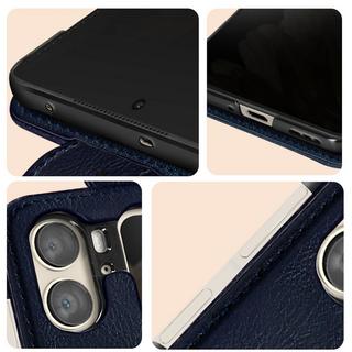 Avizar  Coque clapet Oppo Find N2 Flip Bleu 