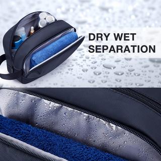 Only-bags.store Reise-Toilettenbeutel, wasserabweisendes Dopp Kit für Reisen, leichter Rasierbeutel Reise-Toilettenbeutel, wasserabweisendes Dopp Kit für Reisen, leichter Rasierbeutel 