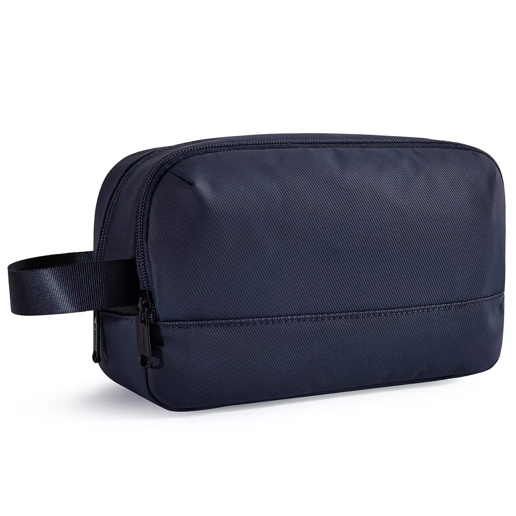Only-bags.store - Reise-Toilettenbeutel, wasserabweisendes Dopp Kit für Reisen, leichter Rasierbeutel, per uomo, Blu, Größe