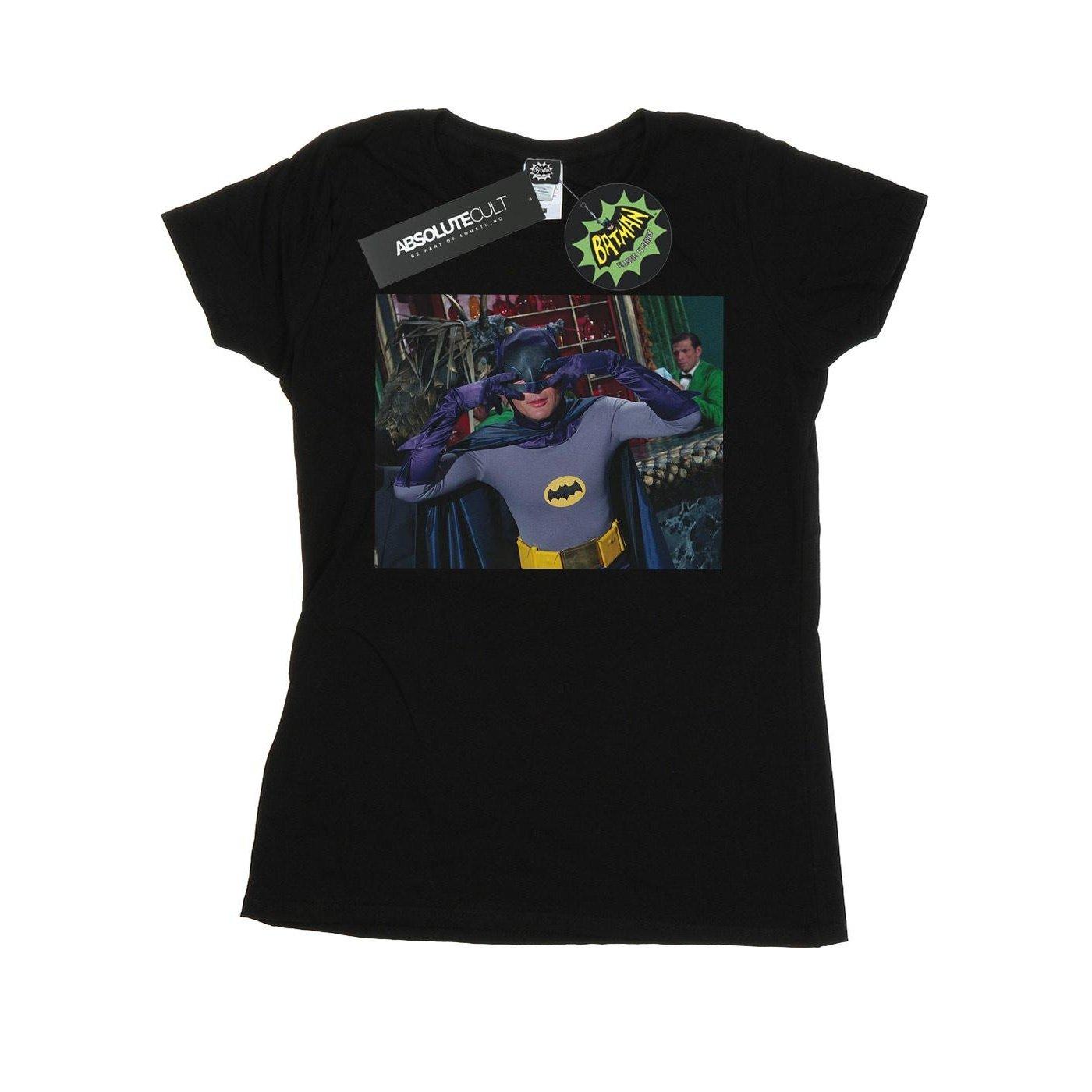 Image of Batman Tv Series Batdance Photo Tshirt Damen Schwarz S