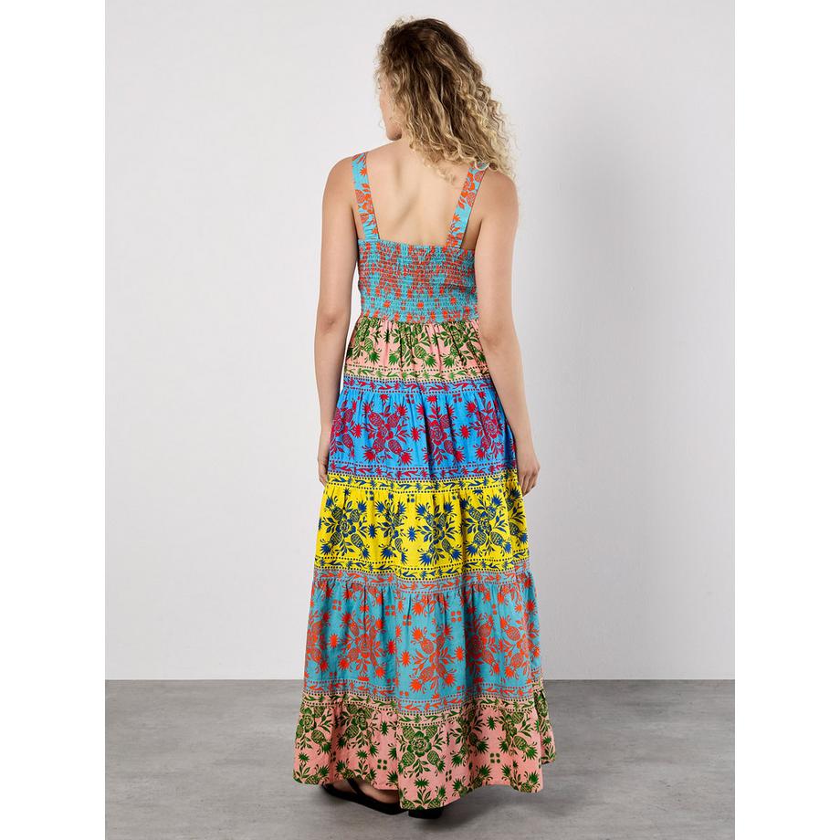 APRICOT Colour Pop Ananas Cami Maxikleid  