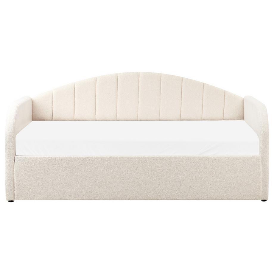 Beliani Lit gigogne en Bouclé  EYBURIE  